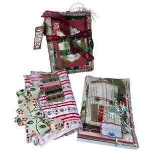 Christmas Junk Journal  With Charm u Washi  Fabric Wrap Tons Ephemera Handmade P